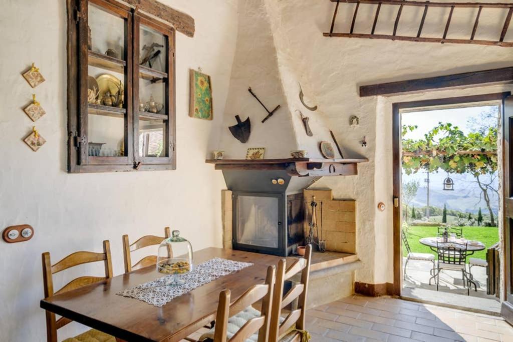 Girasole Cottage Overlooking The Orcia Valley In Tuscany Radicofani Kültér fotó